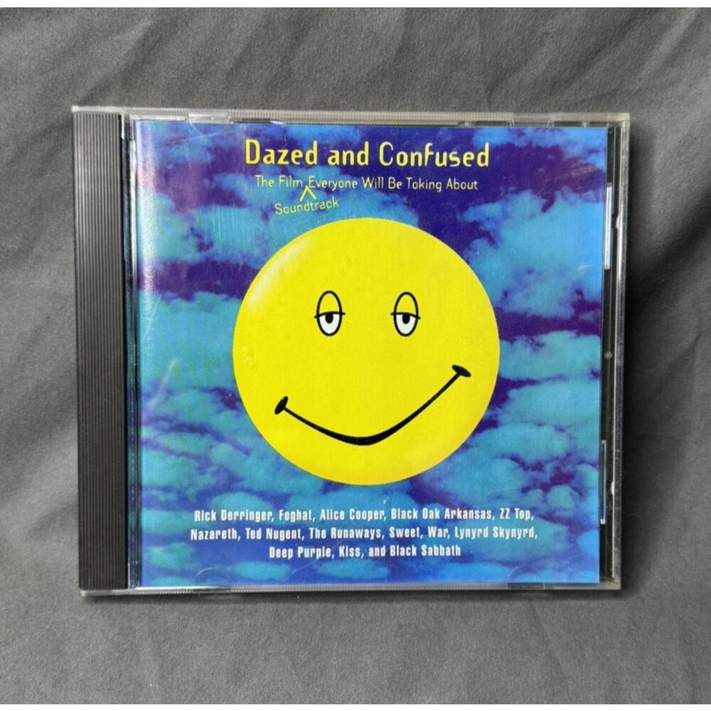 DAZED & CONFUSED - MOTION PICTURE SOUNDTRACK MUSIC CD, 14 V/A TRACKS, GIANT REC.